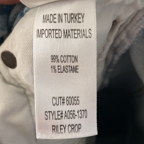 Agolde Sky Blue Denim Jeans - Picture 7 of 7